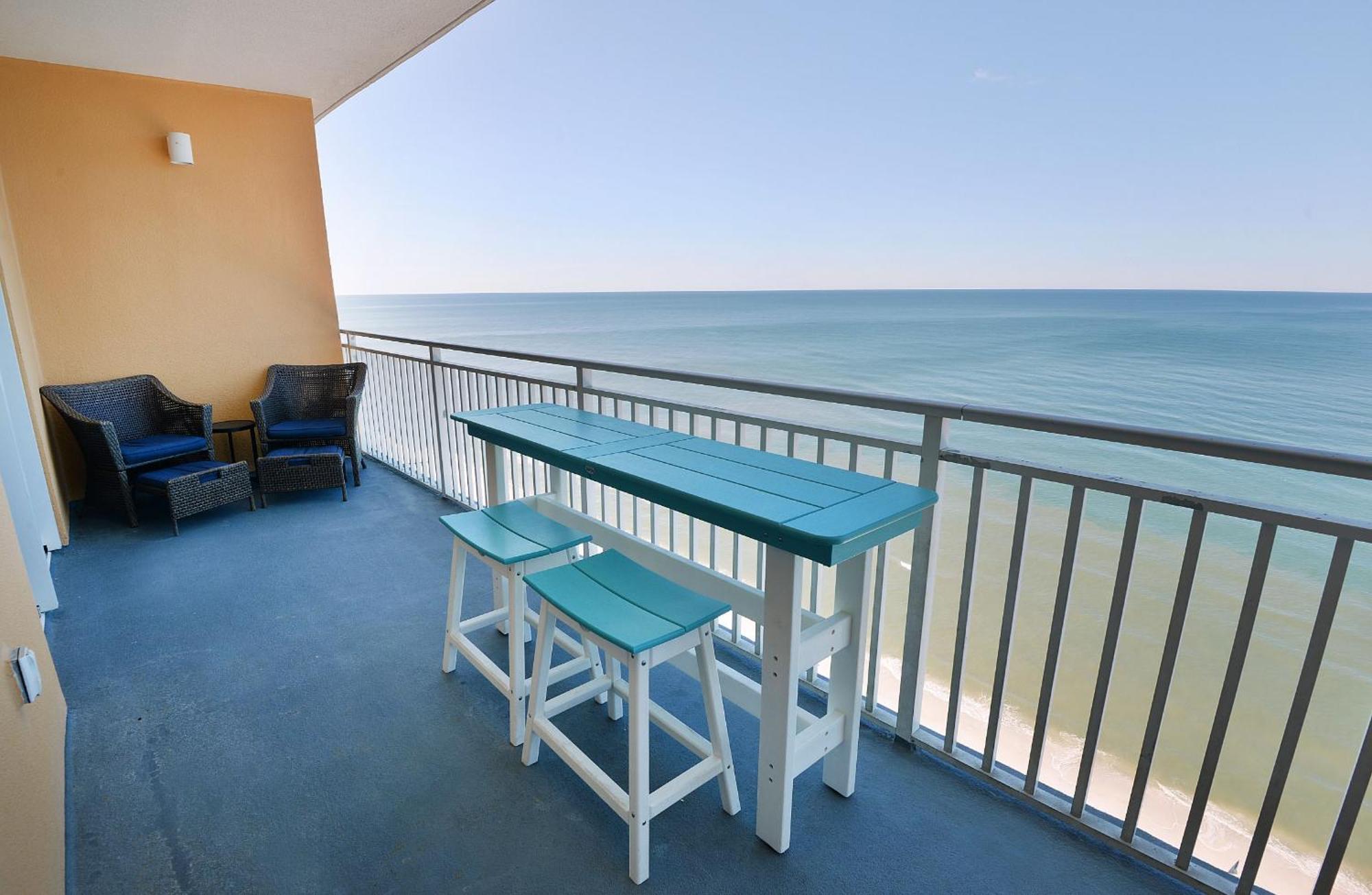Beachfront Oasis At Splash Resort And Condos Panama City Beach Exterior foto
