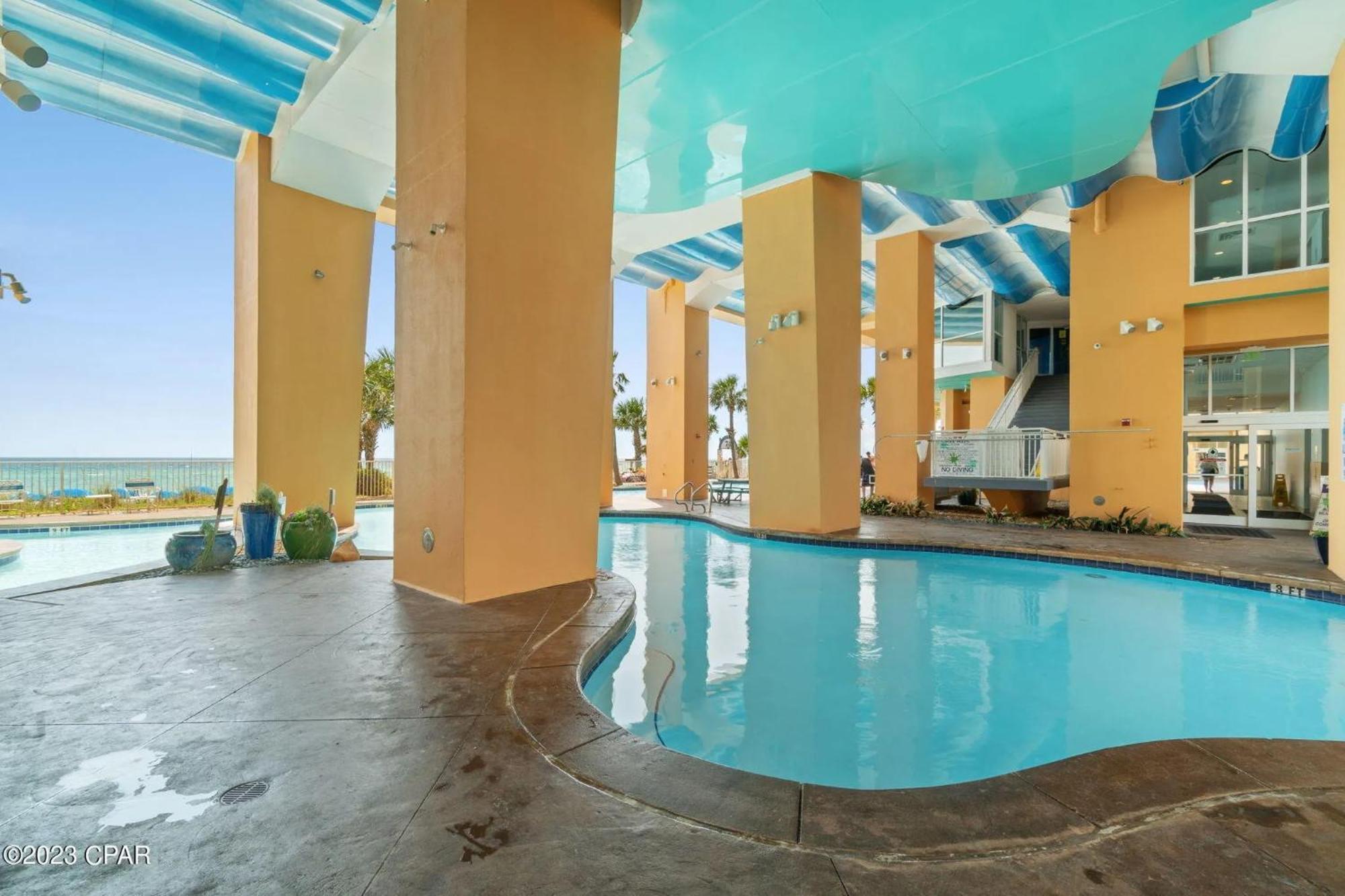 Beachfront Oasis At Splash Resort And Condos Panama City Beach Exterior foto