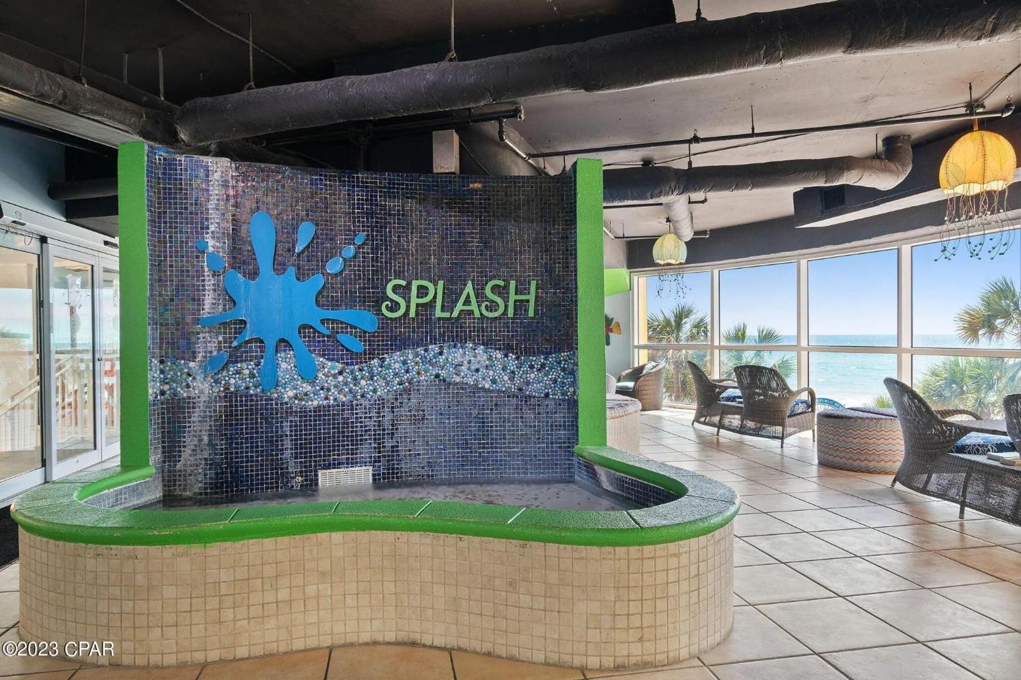 Beachfront Oasis At Splash Resort And Condos Panama City Beach Exterior foto